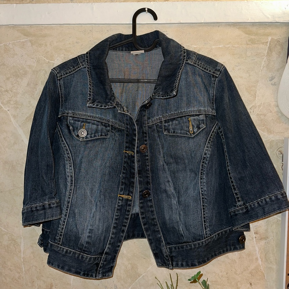 Venezia Dark Wash Denim Jean Jacket